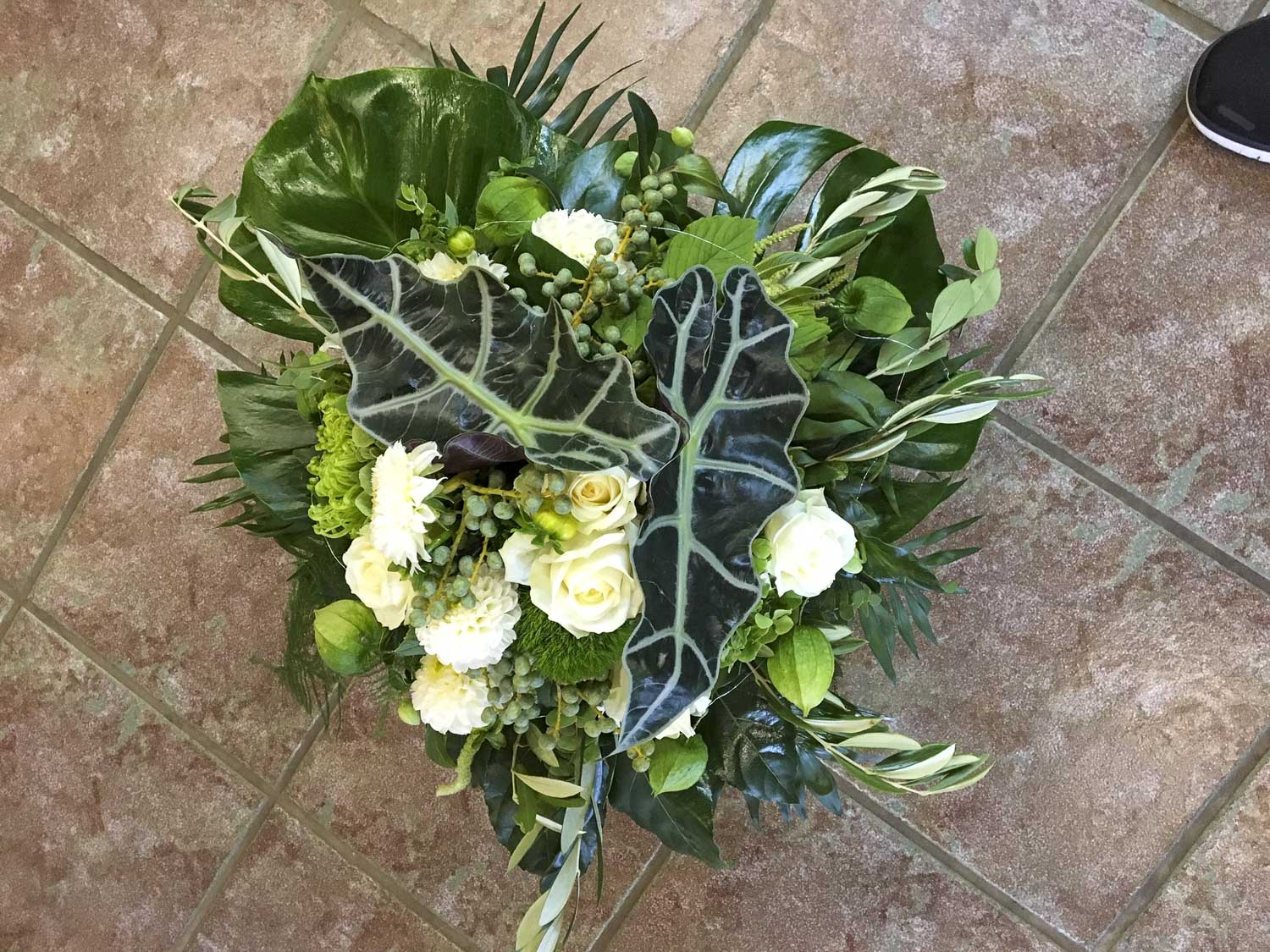 Bunter Blumenstrauß von Florist Nicky Judel aus Mulsum