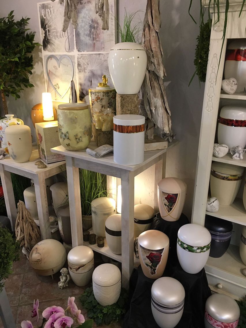 Urnen Trauerfloristik Florist Judel