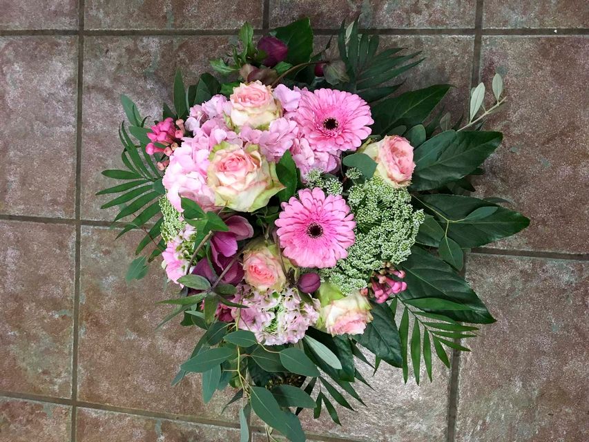 Bunter Blumenstrauß von Florist Nicky Judel aus Mulsum